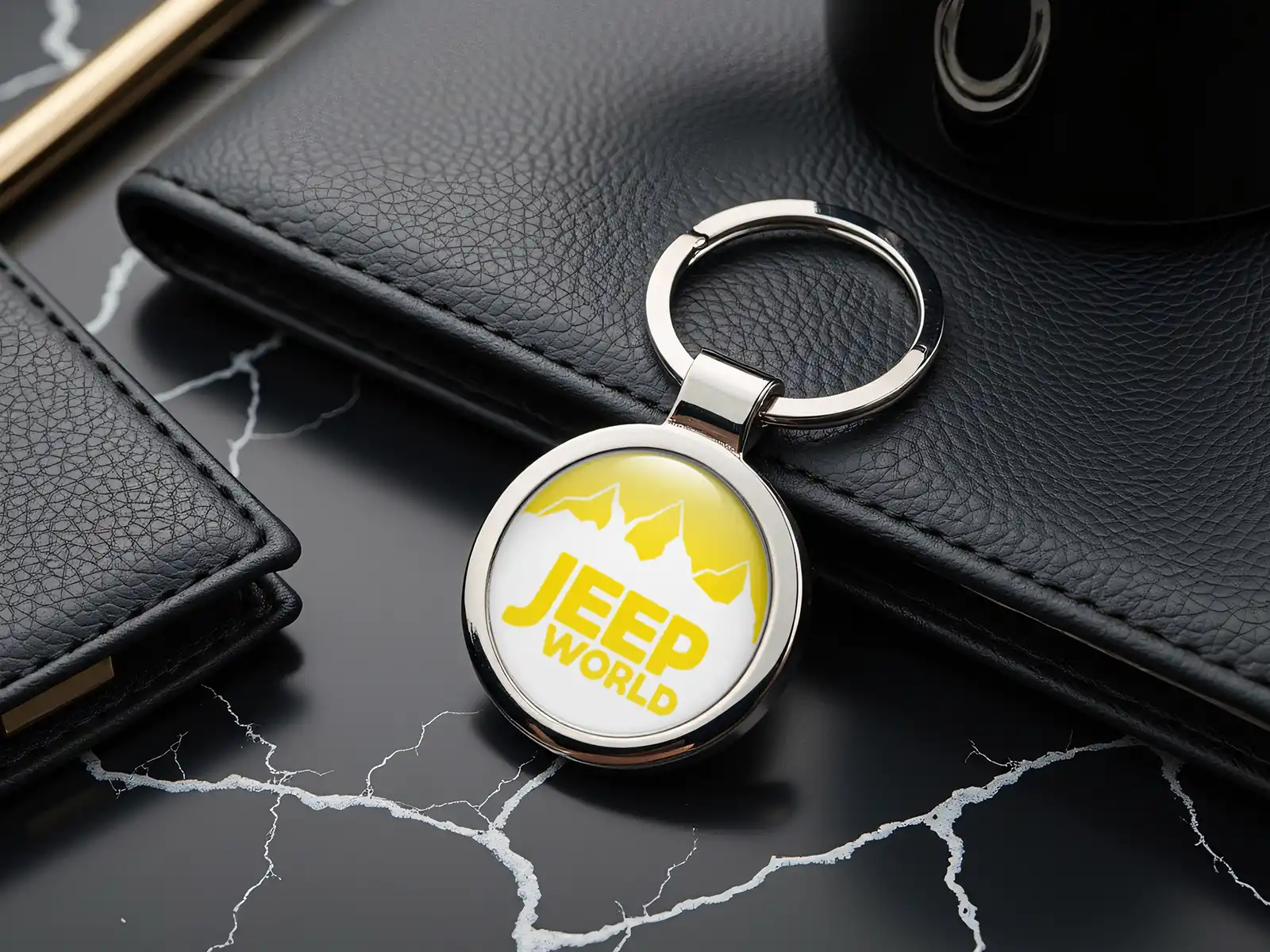 Jeep Porte-clés Ultime Métal Premium Robuste